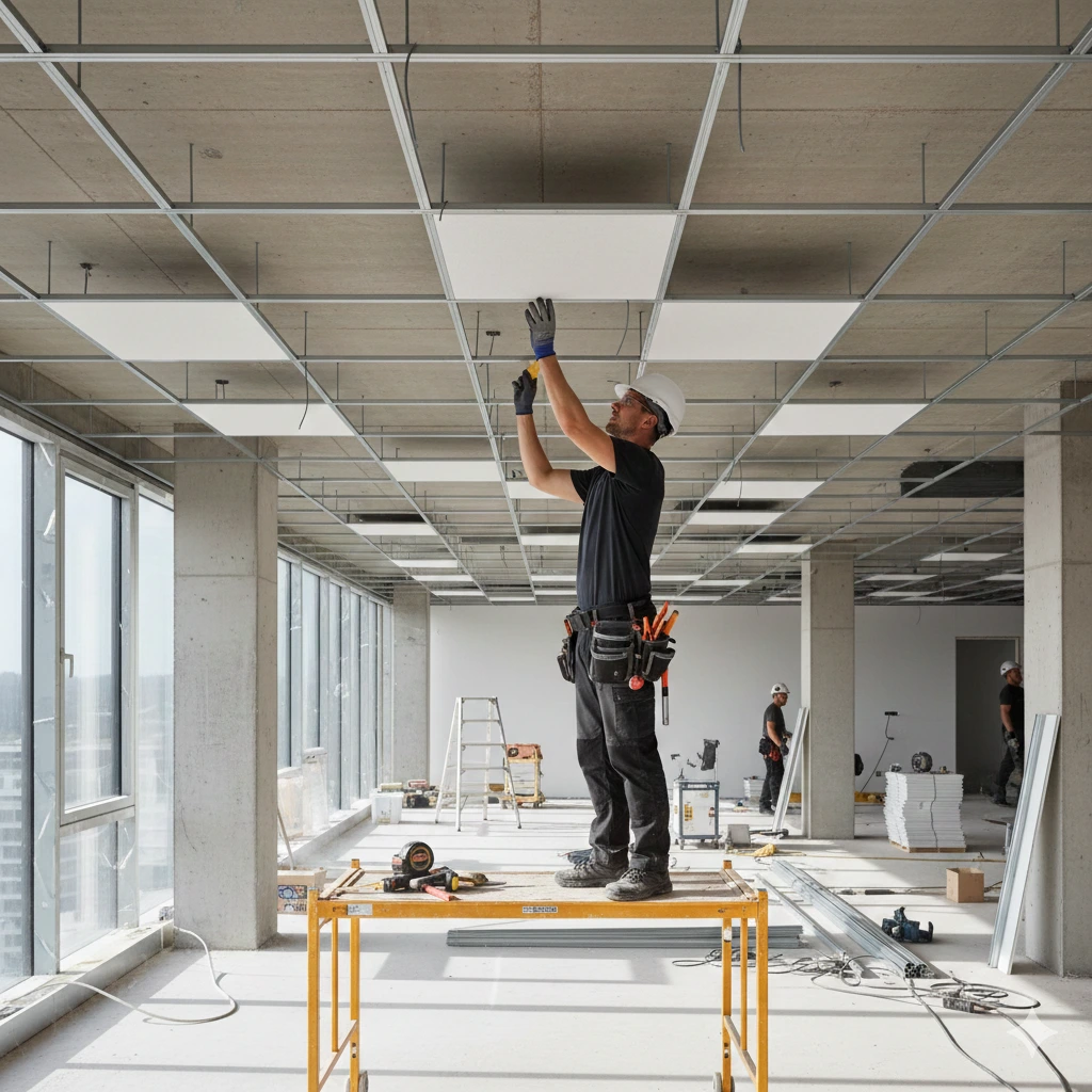 suspended ceiling installation Houston